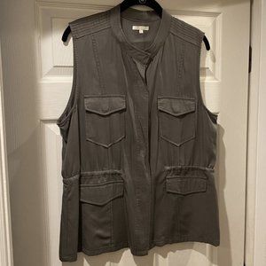 Laju Military Style Vest Jacket